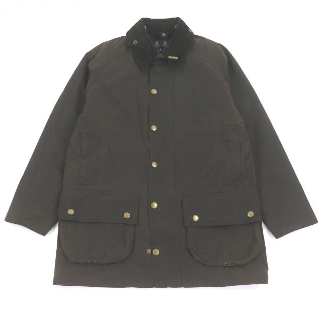 美品□Barbour バブアー 23AW 232MWX2254 BEAUFORT WAX JACKET 40周年限定モデル ワックスジャケット カーキ 38 イギリス製 正規品