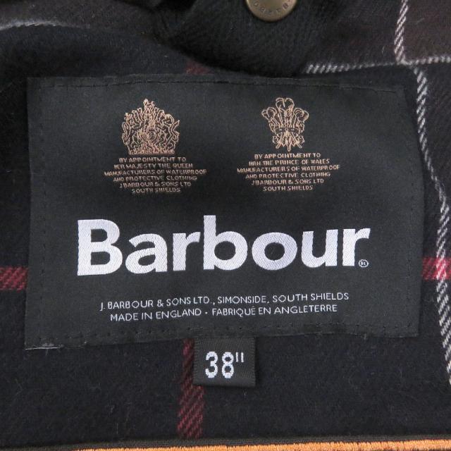 美品□Barbour バブアー 23AW 232MWX2254 BEAUFORT WAX JACKET 40周年限定モデル ワックスジャケット カーキ 38 イギリス製 正規品_7
