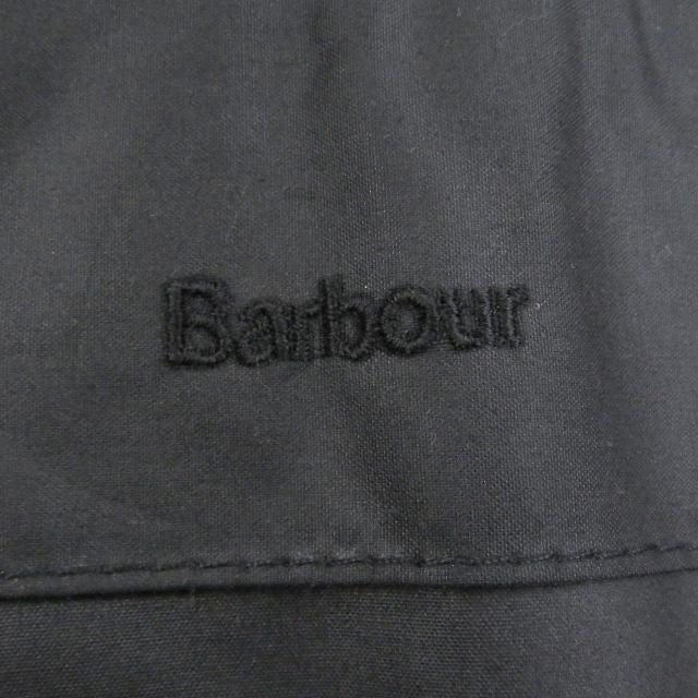 美品□Barbour バブアー 25AW 252MWX0018 BEDALE ビデイル 襟コーデュロイ ワックスジャケット ブラック 38 イギリス製 正規品 メンズ_4