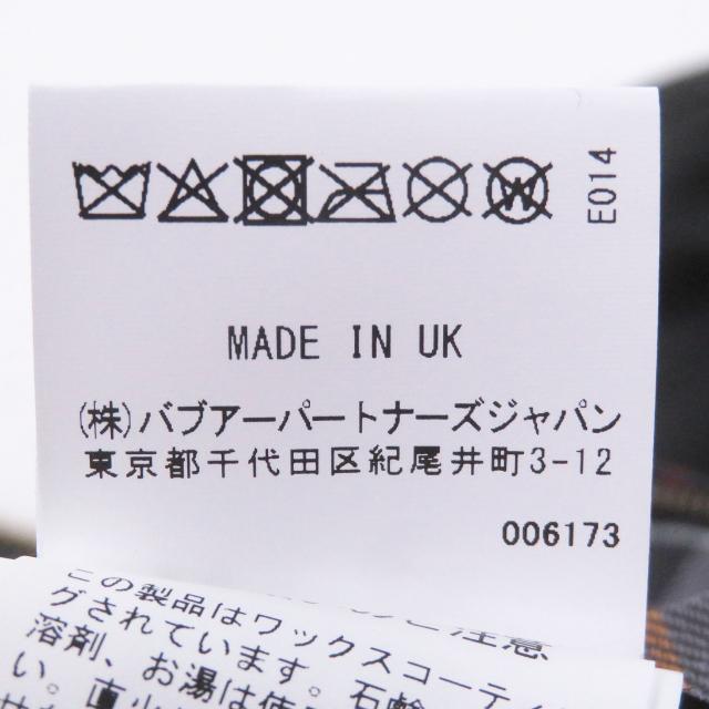 美品□Barbour バブアー 25AW 252MWX0018 BEDALE ビデイル 襟コーデュロイ ワックスジャケット ブラック 38 イギリス製 正規品 メンズ_8