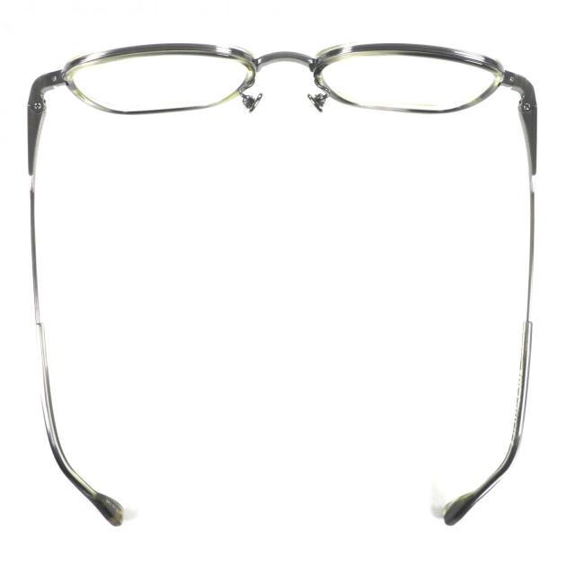 未使用品▼DITA ディータ DTX454 AVIATIA-FIVE マーブル メガネ 眼鏡 アイウェア クリアグリーン ガンメタリック 50□20-140_4