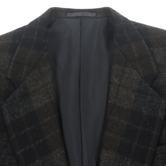 極美品▼COMME des GARCONS HOMME PLUS コムデギャルソンオムプリュス ヴィンテージ チェック柄 シングルジャケット テーラード M 正規品_1