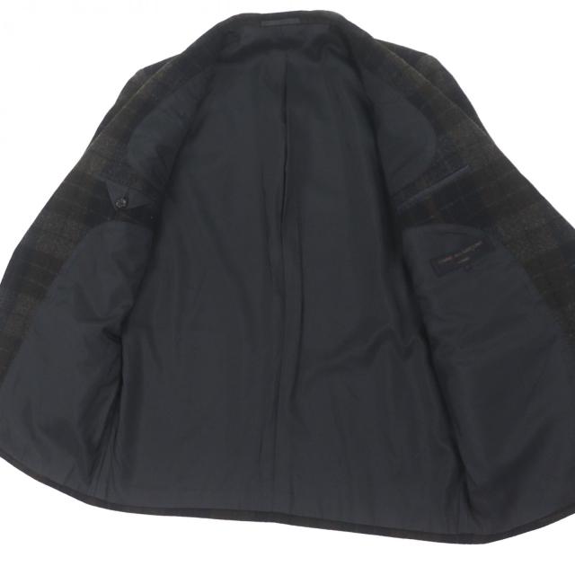 極美品▼COMME des GARCONS HOMME PLUS コムデギャルソンオムプリュス ヴィンテージ チェック柄 シングルジャケット テーラード M 正規品_3