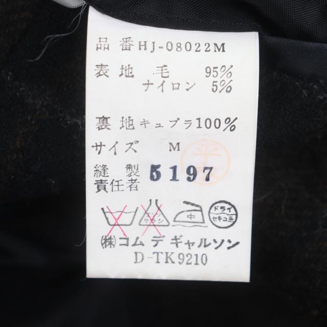 極美品▼COMME des GARCONS HOMME PLUS コムデギャルソンオムプリュス ヴィンテージ チェック柄 シングルジャケット テーラード M 正規品_6