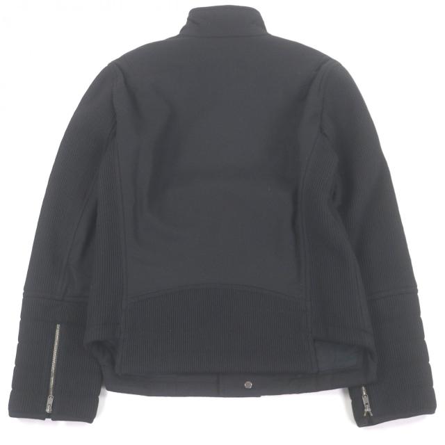 極美品□YVES SAINT LAURENT イヴ・サンローラン 291829 ステファノピラーティ期 裏地ビッグYSL ジャケット 黒 44 イタリア製 正規品_3