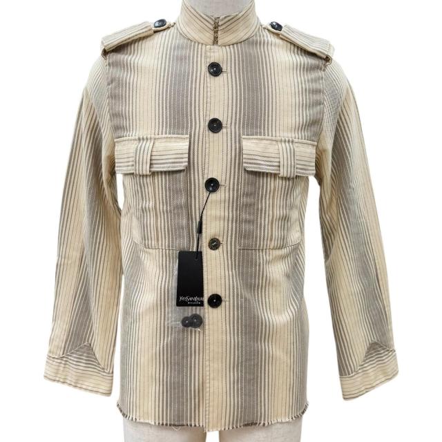 未使用品▼Yves Saint Laurent rive gauche イヴサンローランリヴゴーシュ ヴィンテージ 2004年 トムフォード期 希少 ジャケット 正規品
