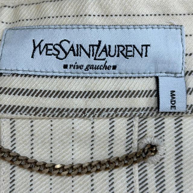 未使用品▼Yves Saint Laurent rive gauche イヴサンローランリヴゴーシュ ヴィンテージ 2004年 トムフォード期 希少 ジャケット 正規品_7