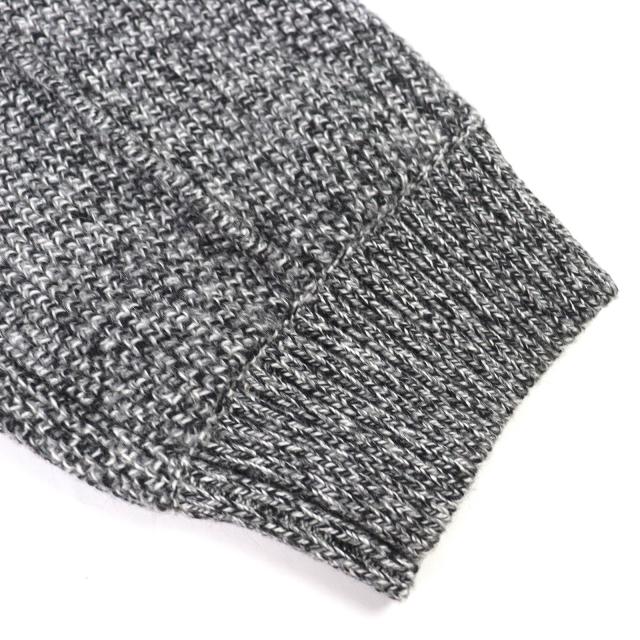 極美品△DIOR ディオール オム 293M130CT363 カシミヤ100％ ロゴワッペン ニットスウェット パンツ グレー S イタリア製 正規品 メンズ_5