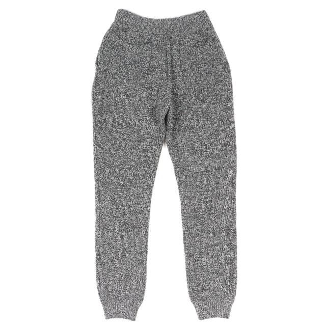 極美品△DIOR ディオール オム 293M130CT363 カシミヤ100％ ロゴワッペン ニットスウェット パンツ グレー S イタリア製 正規品 メンズ_1