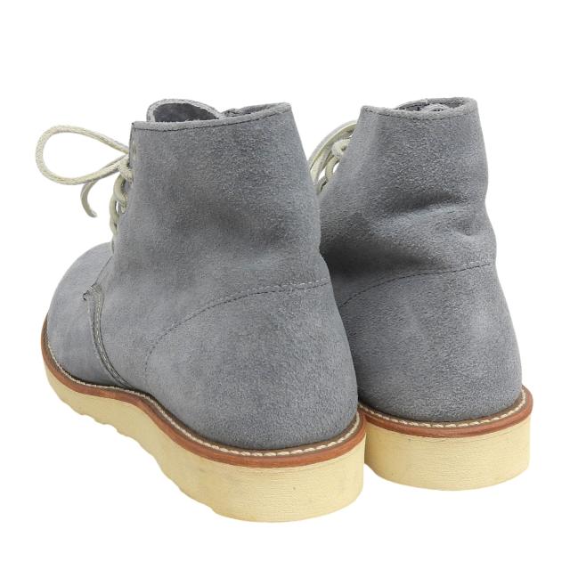 極美品▲RED WING レッドウィング 8144 6インチ クラシックラウンド スレートブルー アビリーン ラフアウト ショートブーツ 27 USA製_3