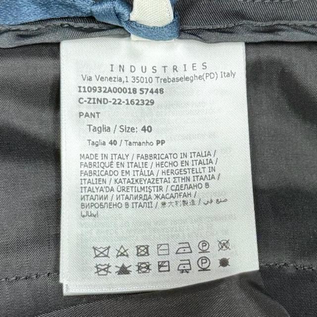 未使用品★MONCLER モンクレール 2024年製 PANTALONE ロゴ刺繍入り センタープレス コットン パンツ ブラック 40 イタリア製 正規品_7