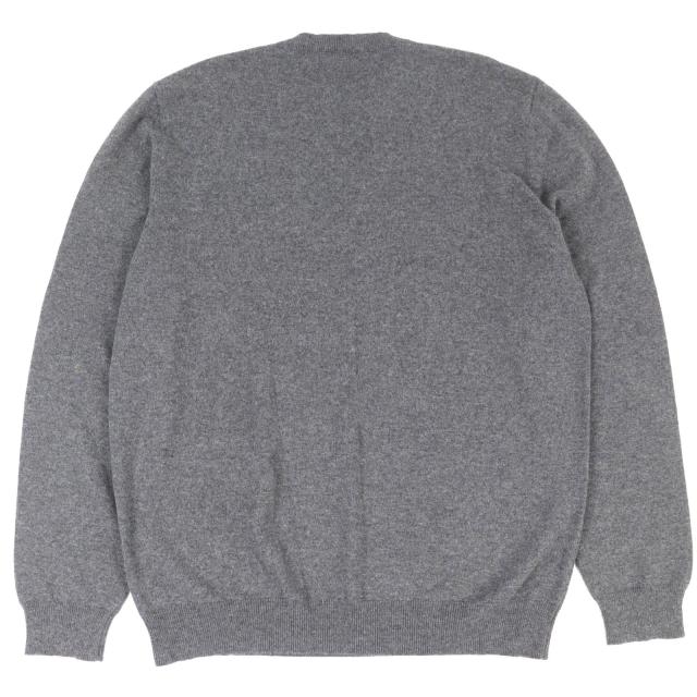 美品△HERMES エルメス 22AW chess and shadow チェス アンド シャドウ カシミヤ100％ 馬 長袖 ニット セーター XXXL 希少サイズ 正規品