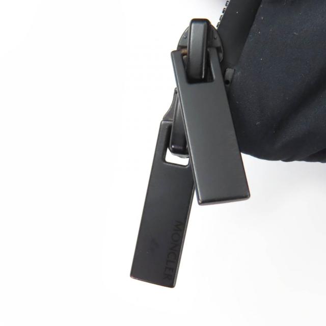 極美品☆MONCLER モンクレール 2023年製 HERBE ロゴワッペン付 ダウンジャケット ブラック 0 ハンガー・ガーメント付 正規品 レディース_7