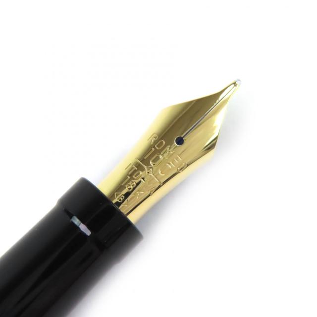 極美品△Itoya 万年筆 創業100周年記念 ロメオ 2004 200本限定 074/200 キャップリング18K使用 ペン先18K Bニブ 万年筆 ブラック ゴールド 重量25.4g メンズ オススメ◎ 詳細ページ | 万年筆 ボールペンなど高級筆記具の販売・買取