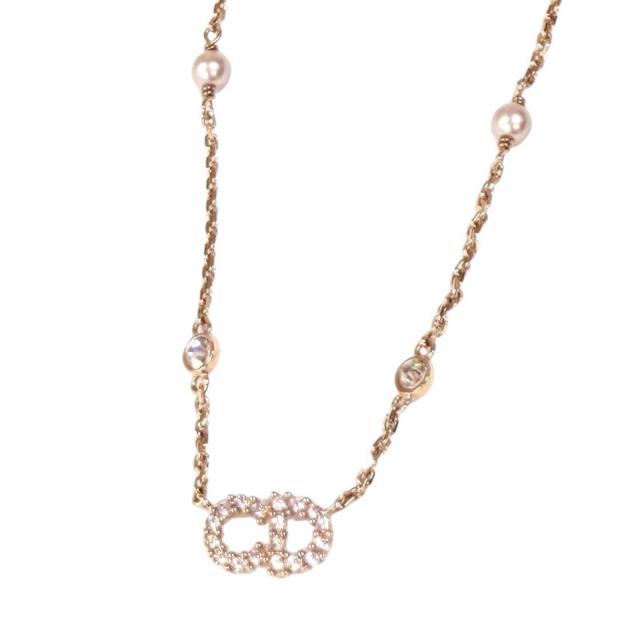 極美品☆DIOR ディオール N1033CDLCY Clair D Lune ネックレス GP
