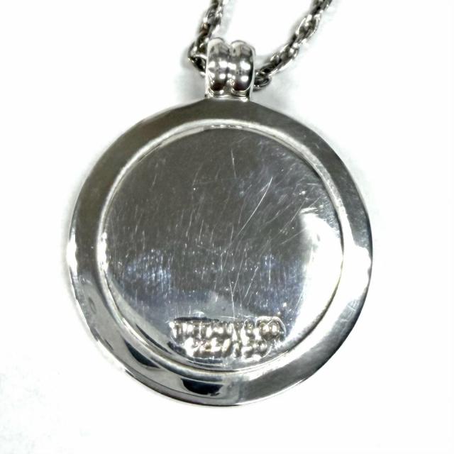 美品★TIFFANY&Co. ティファニー 925 750 T&C コイン ネックレス コンビ ペンダント シルバー ゴールド 重量14.4g レディース_1