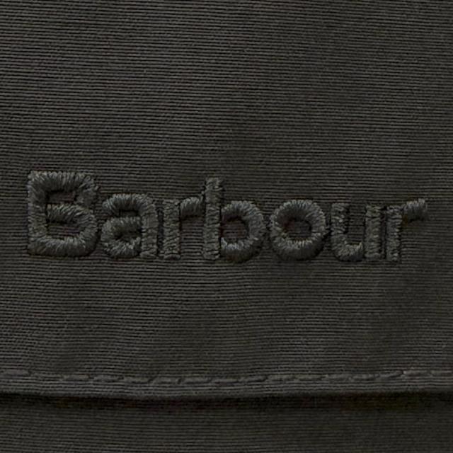 美品▼Barbour バブアー 25AW 252MSP0107 BEDALE ビデイル 2レイヤー 襟コーデュロイ ロゴ刺繍 ZIPUP ノンワックスジャケット 38 正規品_6