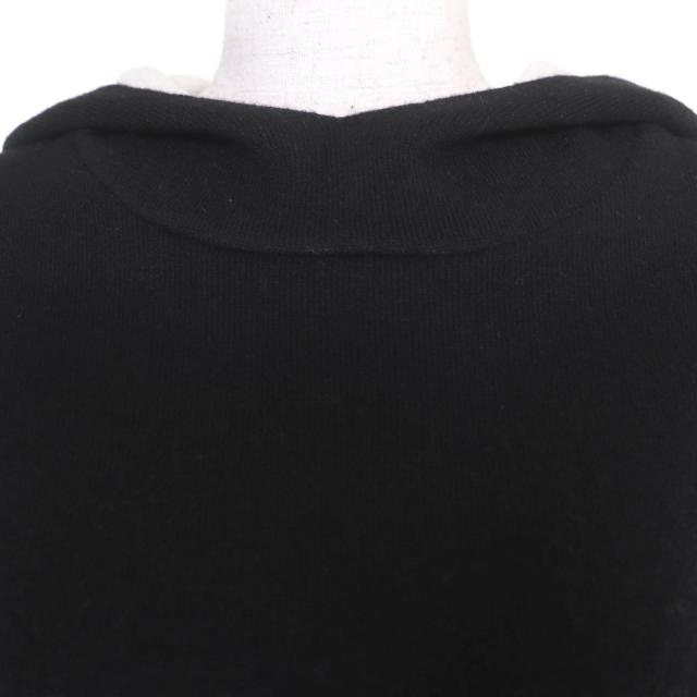 美品☆Christian Dior クリスチャンディオール 844S92AM009 J’ADIOR カシミヤ ニット パーカー ブラック 40 伊製 正規品 レディース_3