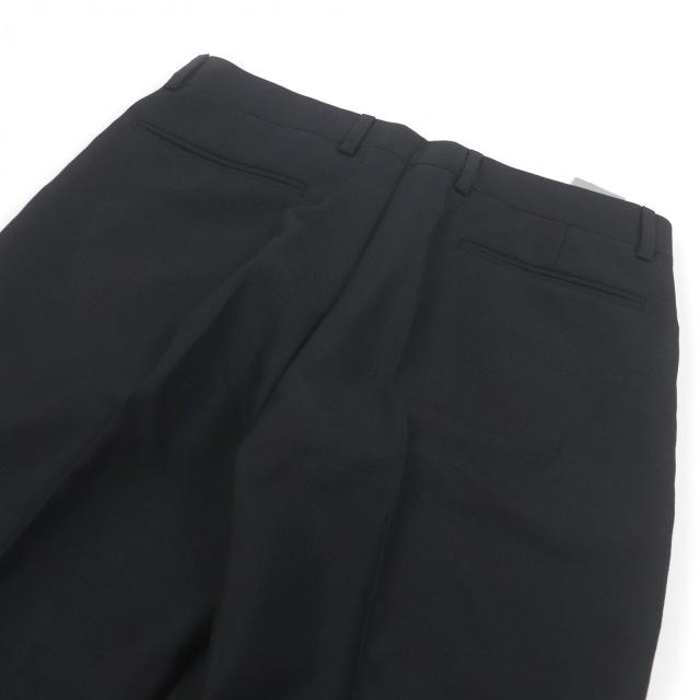 未使用品□DIOR ディオール オム 013C120A4441 ウール モヘア センタープレス スラックス トラウザーズ 黒 46 イタリア製 正規品 メンズ_3