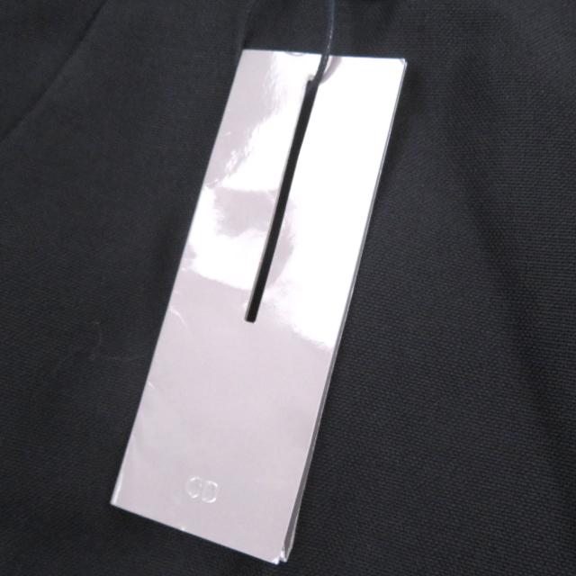 未使用品□DIOR ディオール オム 013C120A4441 ウール モヘア センタープレス スラックス トラウザーズ 黒 46 イタリア製 正規品 メンズ_7