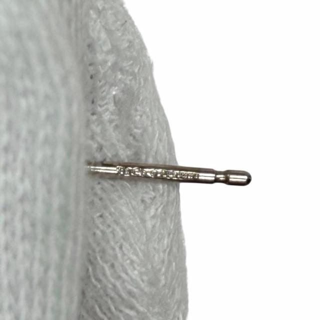 極美品★TIFFANY&Co. ティファニー エルサペレッティ ダイヤモンド バイザヤード ピアス 925 シルバー 総重量0.9g レディース 箱付き_5