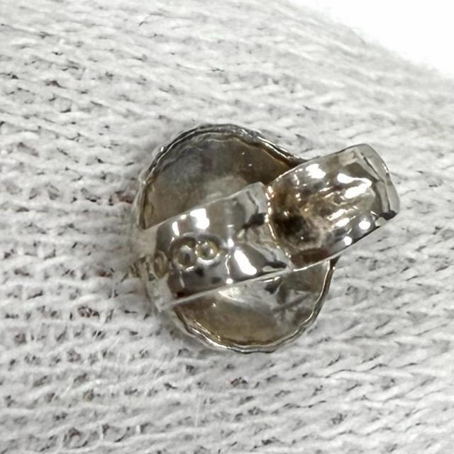 極美品★TIFFANY&Co. ティファニー エルサペレッティ ダイヤモンド バイザヤード ピアス 925 シルバー 総重量0.9g レディース 箱付き_6