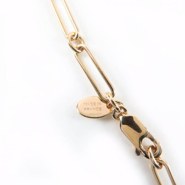 極美品☆HERMES エルメス マロキニエGM フュージョンケリー バッファローホーン ネックレス ゴールド オレンジ系 仏製 箱・保存袋付き_6