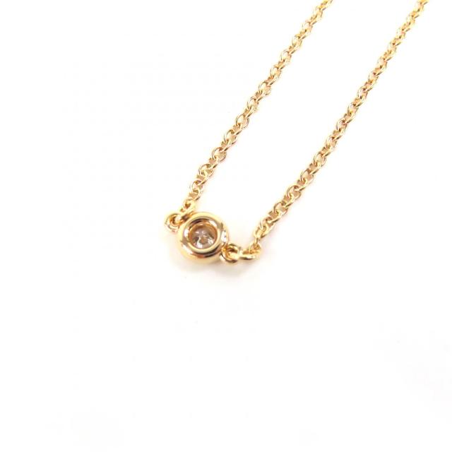 極美品△TIFFANY&Co. ティファニー バイザヤード 1Pダイヤモンド 0.05 