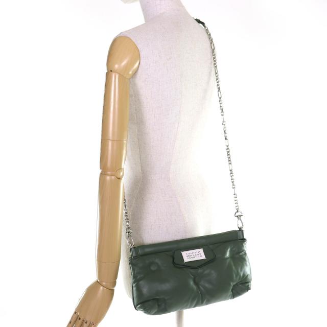 美品△Maison Margiela 11 メゾンマルジェラ11 S56WF0160 Glam Slam Red Carpet グラムスラム レザー 2WAY クラシック ショルダーバッグ_7