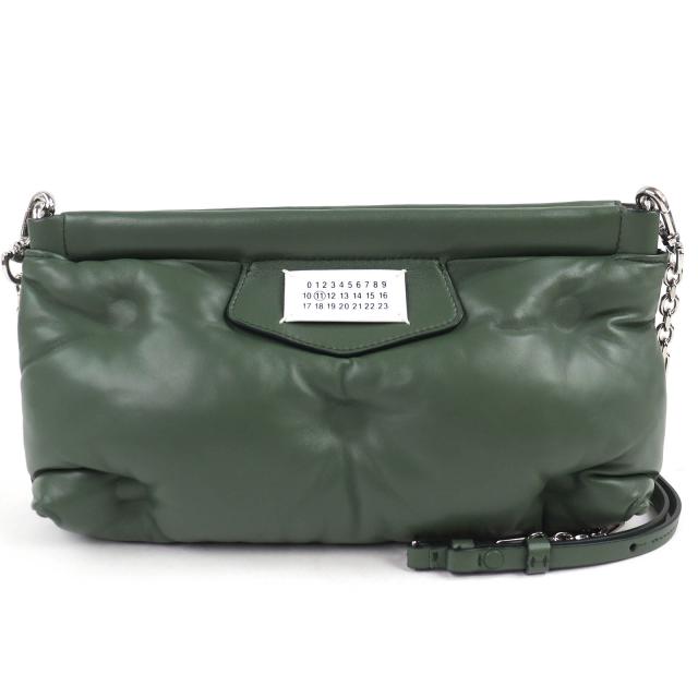 美品△Maison Margiela 11 メゾンマルジェラ11 S56WF0160 Glam Slam Red Carpet グラムスラム レザー 2WAY クラシック ショルダーバッグ