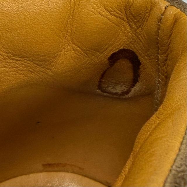 良品▼John Lobb ジョンロブ KELSO ケルソ レザー シボ革 アシュビーソール レースアップ チャッカブーツ アンクルブーツ ブラウン 7_8