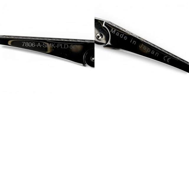 未使用品▲DITA ディータ FLIGHT.006 現行品 トニー・スターク着用(アイアンマン) ツーブリッジ サングラス ブラック 52□22 144_9