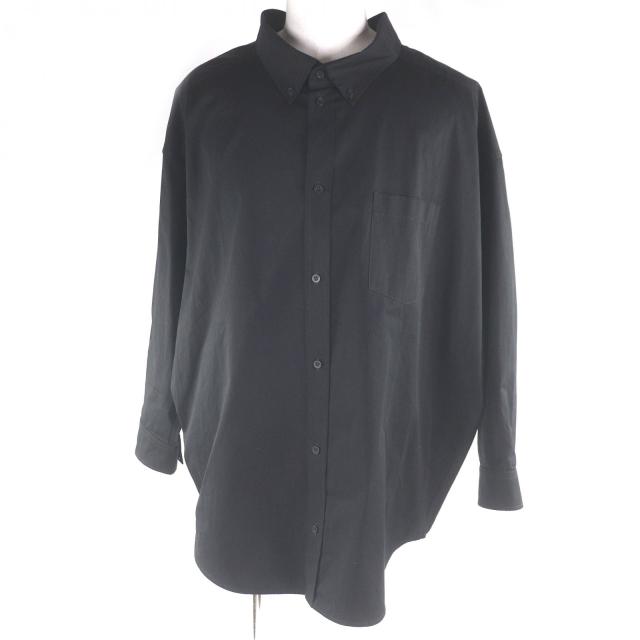 美品□BALENCIAGA バレンシアガ 622050 バックロゴ オーバーサイズ
