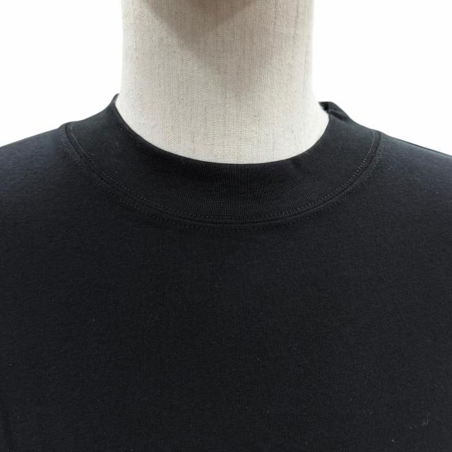 未使用品◇BALENCIAGA バレンシアガ 24SS 773285 コットン ストレッチ ロングスリーブ カットソー 長袖Ｔシャツ 黒 L 正規品 レディース_3