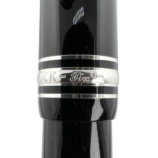 美品▲MONTBLANC モンブラン マイスターシュテュック ー ル・グラン ホワイトスター ボールペン ブラック シルバー ドイツ製 メンズ_7