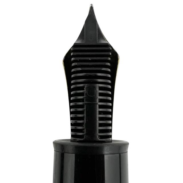 美品▲MONTBLANC モンブラン マイスターシュテュック 149 ペン先18K Mニブ ホワイトスター 万年筆 ブラック ゴールド ドイツ製 メンズ