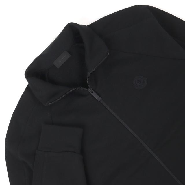 美品○MONCLER モンクレール 2024年製 ZIP UP CARDIGAN ロゴワッペン 