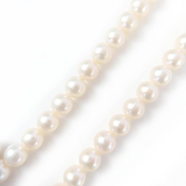 極美品☆TASAKI タサキ パール 真珠 パールサイズ7.5mm前後 ネックレス ペンダント アクセサリー ホワイト シルバー レディース_2
