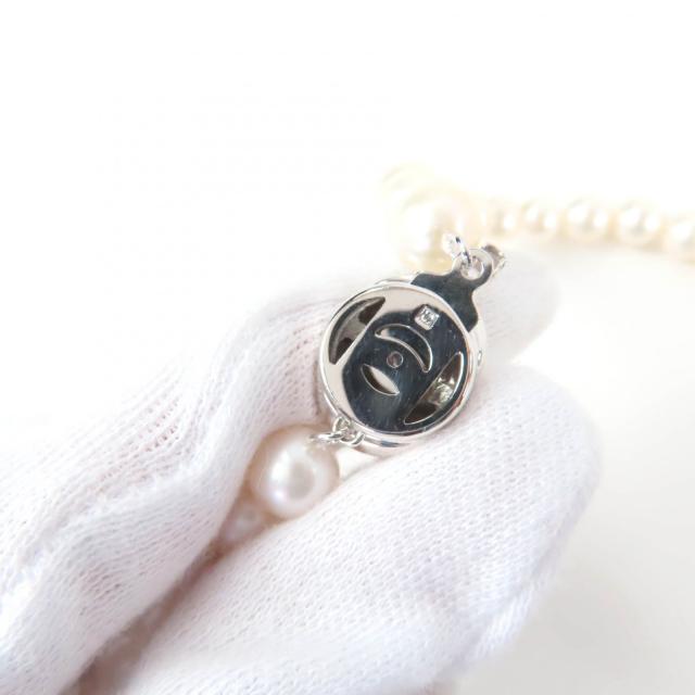 極美品☆TASAKI タサキ パール 真珠 パールサイズ7.5mm前後 ネックレス ペンダント アクセサリー ホワイト シルバー レディース_5