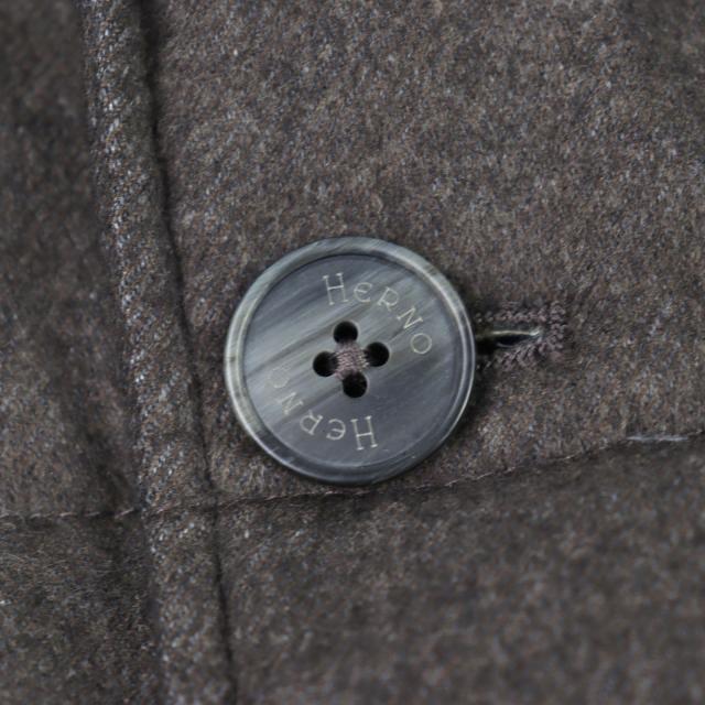 美品○Herno ヘルノ PI0227U PIACENZA社製生地使用 シルク51% カシミア49% 撥水加工 ダウンテーラードジャケット 48 正規品 メンズ_4