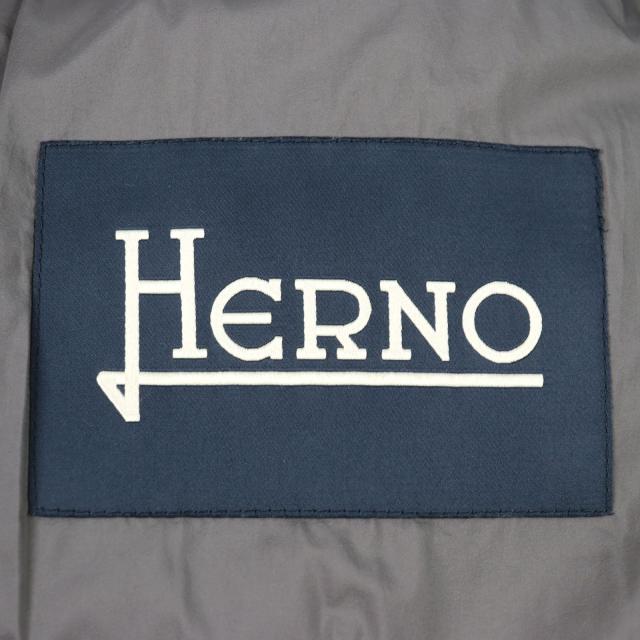 美品○Herno ヘルノ PI0227U PIACENZA社製生地使用 シルク51% カシミア49% 撥水加工 ダウンテーラードジャケット 48 正規品 メンズ_8