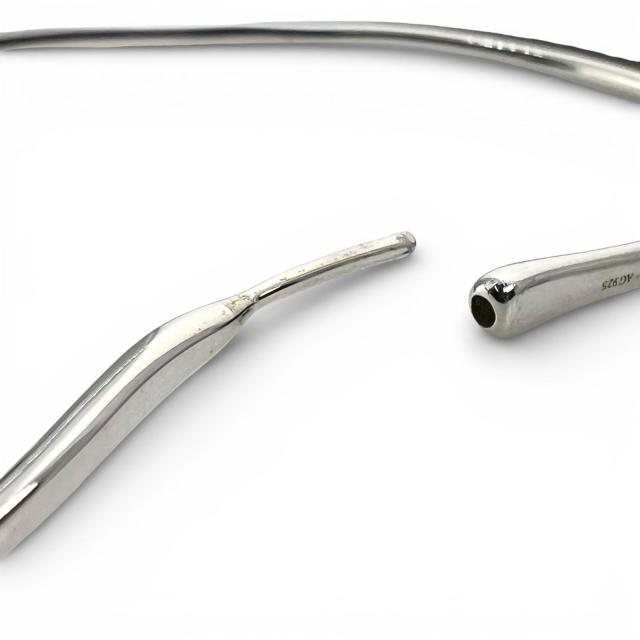 美品▲TIFFANY&Co. ティファニー AG925 エルサ・ペレッティ オープンハート フープピアス ラージピアス 両耳用 シルバー レディース_4