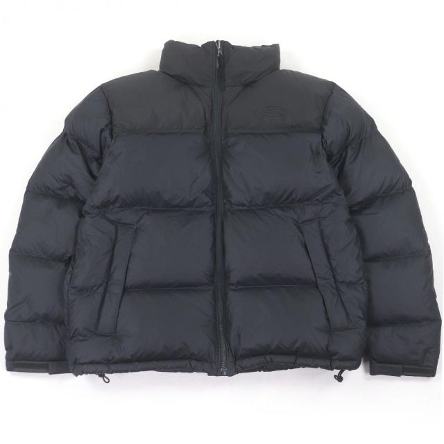 美品□THE NORTH FACE ザ・ノースフェイス ND92531R Nuptse Jacket ヌプシジャケット ダウンジャケット ネイビー ブラック M 正規品