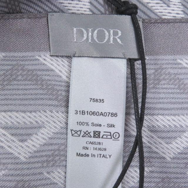 未使用品□DIOR ディオール オム 31B1060A0786 シルク100％ CD
