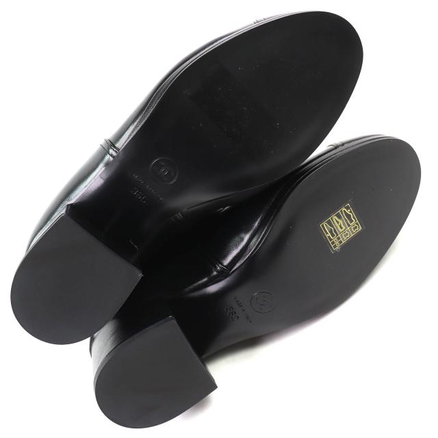 未使用品△CHANEL シャネル 25A G46591 ココマーク バックジップ スウェードレザー ロングブーツ ブラック 36 イタリア製 箱・保存袋付き_7