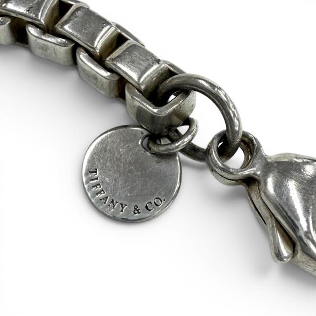 美品◇TIFFANY&Co. ティファニー ベネチアン リンク 925 チェーン ブレスレット アクセサリー シルバー 重量14.83g レディース_7