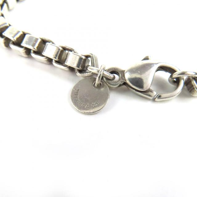 美品△TIFFANY&Co. ティファニー ベネチアン 925 チェーン ブレスレット アクセサリー シルバー 重量16.46g レディース_4
