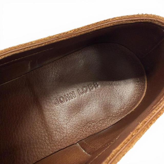 良品▽John Lobb ジョンロブ ドリフト スウェード レースアップ