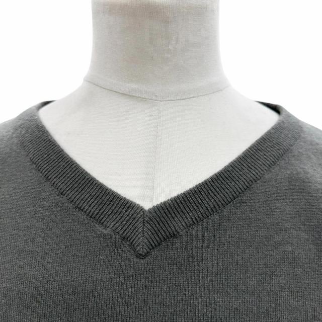 極美品▽Brunello Cucinelli ブルネロクチネリ カシミヤ100% Vネック