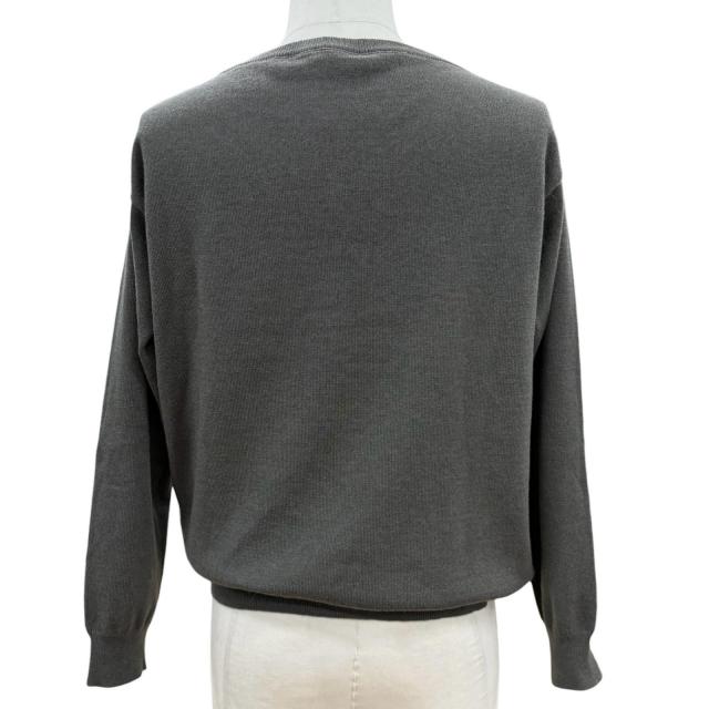 極美品▽Brunello Cucinelli ブルネロクチネリ カシミヤ100% Vネック